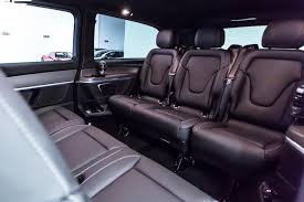 Family travel Paris Mercedes V-Class van